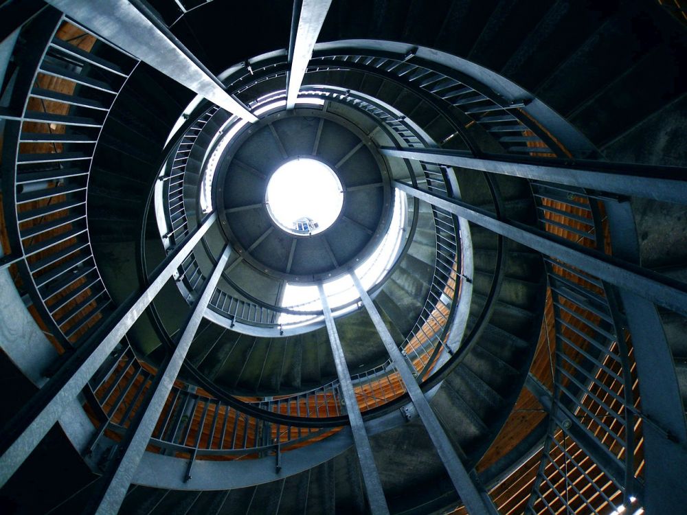 Spiraltrappens eleganse og funksjonalitet