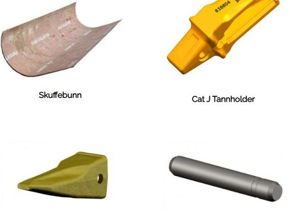 Cat tenner  slitesterke gravemaskintenner som gir mer lønnsom drift